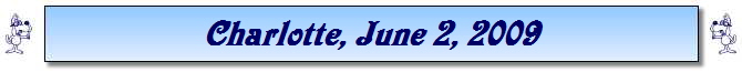 Charlotte, June 2, 2009