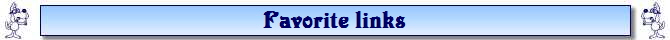 Favorite links
