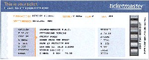 Ticket_20100221_Baltimore_Matinee